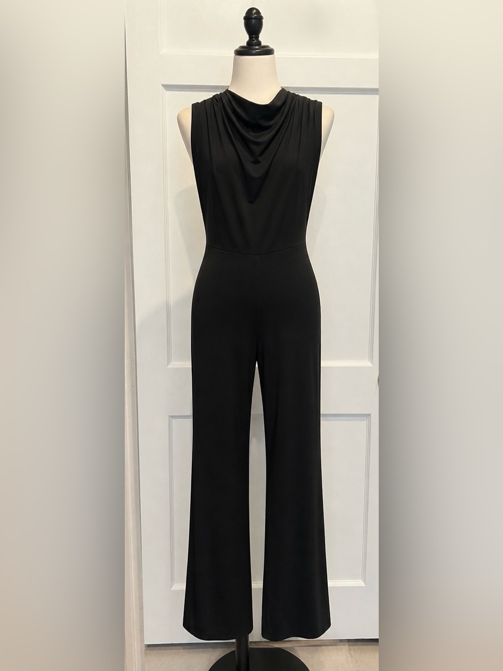 Fashion Nova Black Wide-Leg Jumpsuit